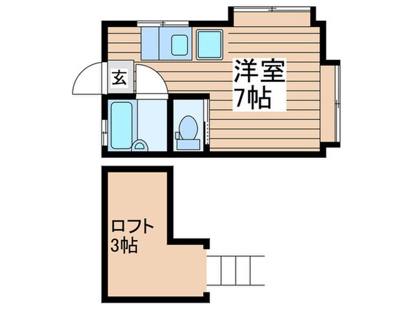 西千葉ハイリビング参番館の物件間取画像